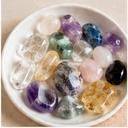 Pocket stones arranged together