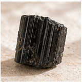 Black tourmaline stone