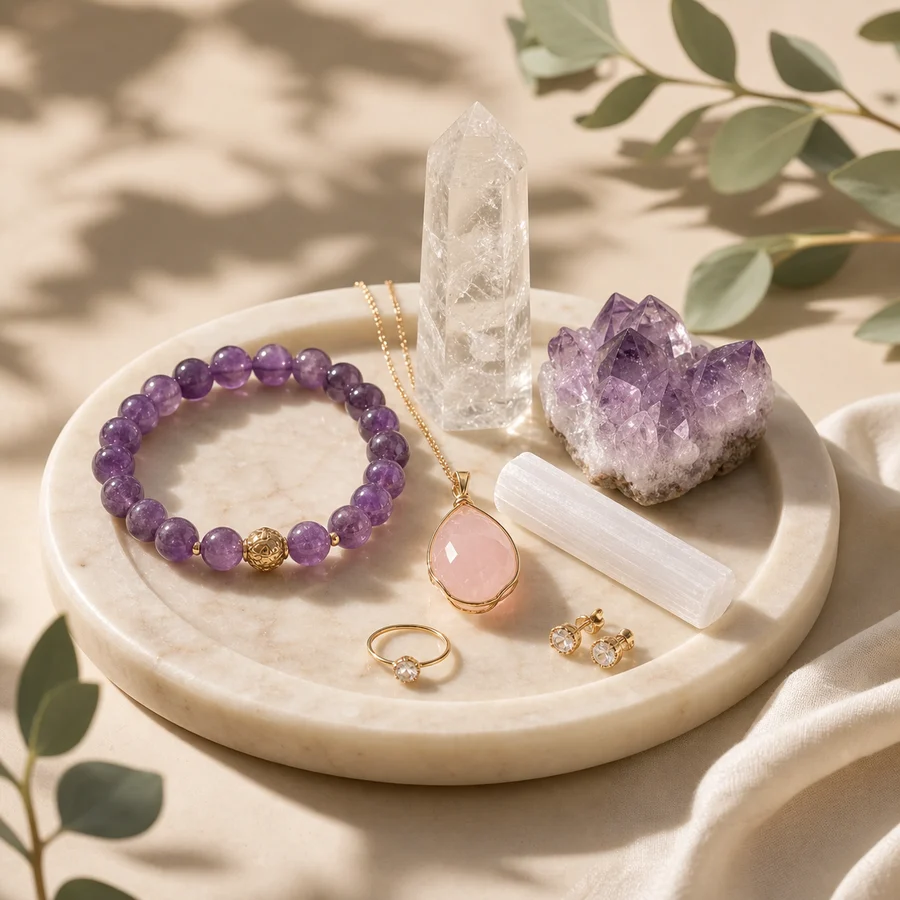 MeCrystal original product scene