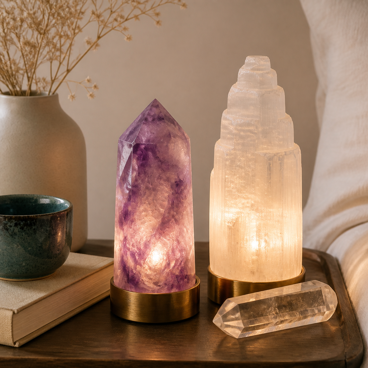 Healing Crystal Lamps collection