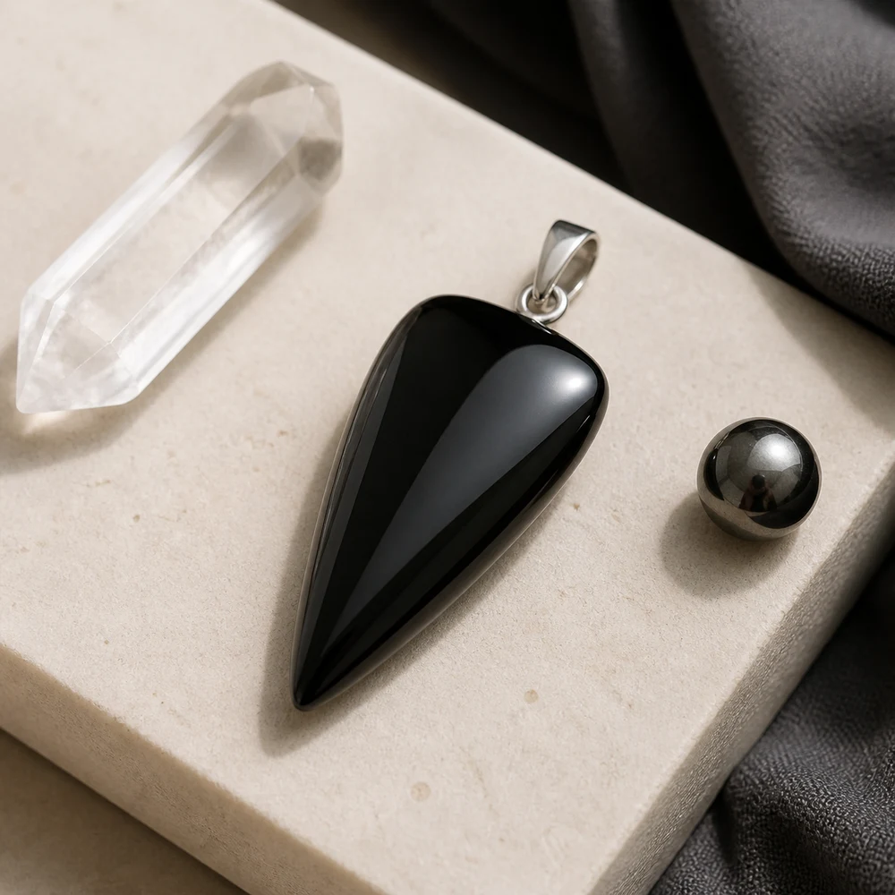 Premium Black Obsidian Talisman 3